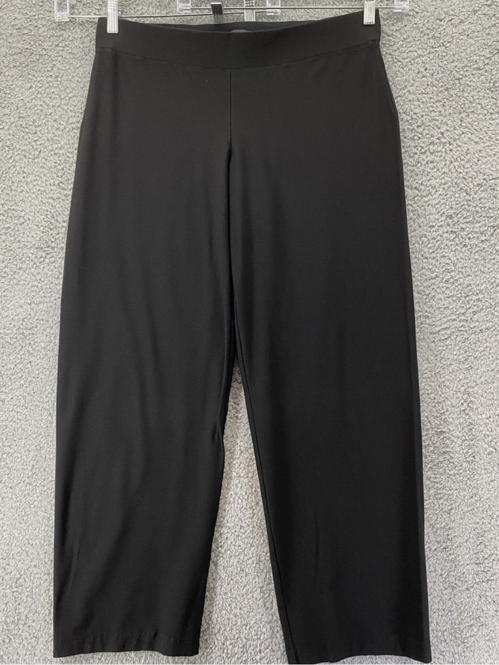 Eileen Fisher Black Pull-on Style Pants Sz XL